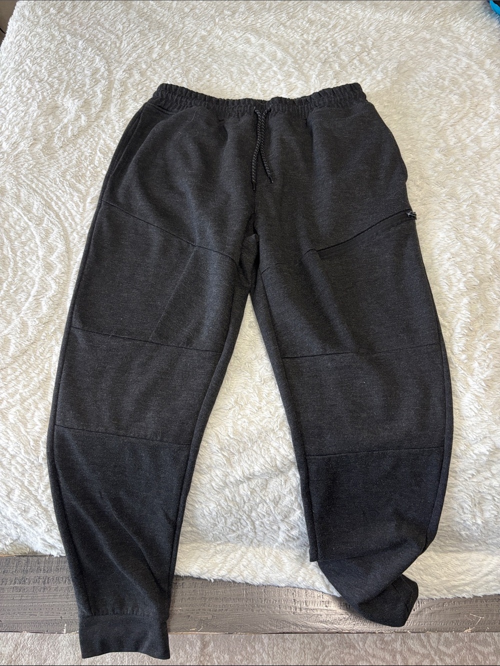 Men's Black Jogger Sweatpants - Comfortable Everyday Fit